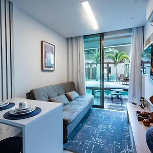  Apartamento Flat Em Com Piscina Privativa