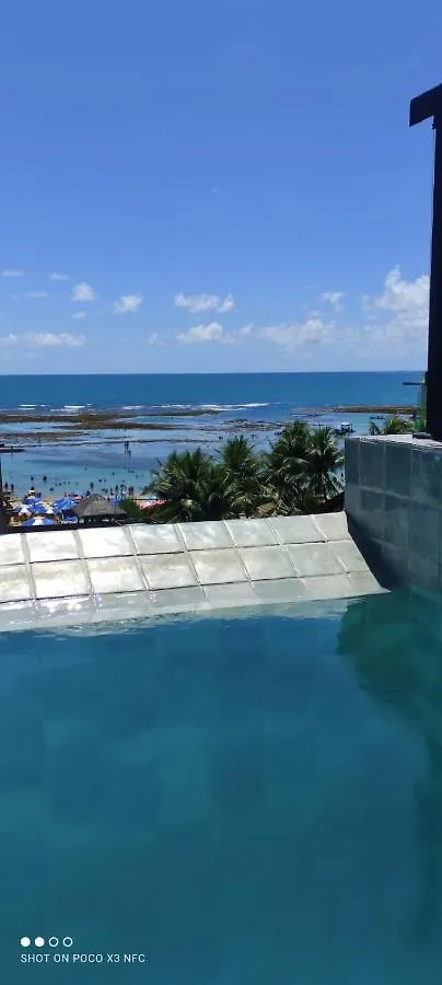 Flat Rua Das Piscinas Naturais Porto De Galinhas Dimare 0*,